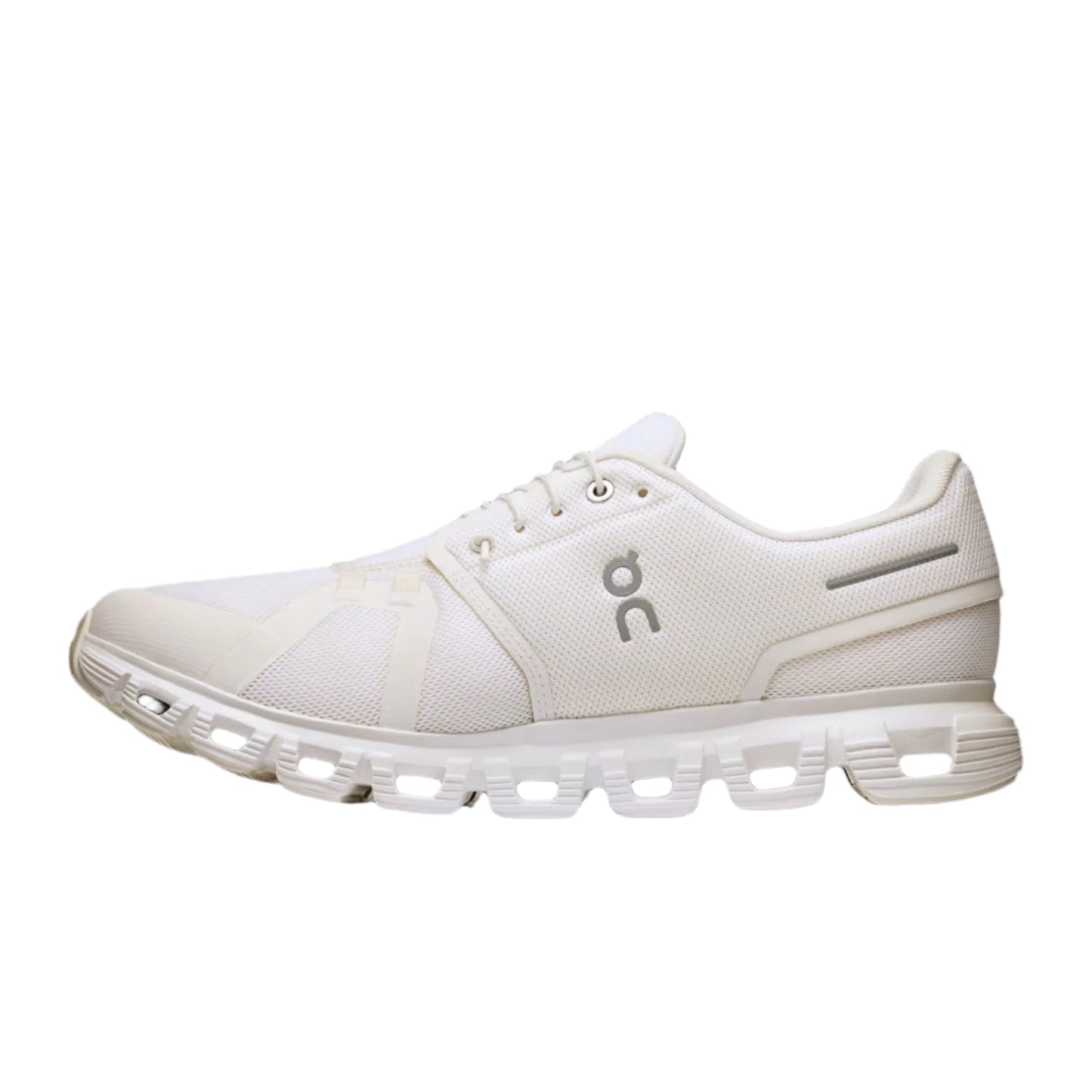 On Running Women's Cloud 6 Sneaker in White/White