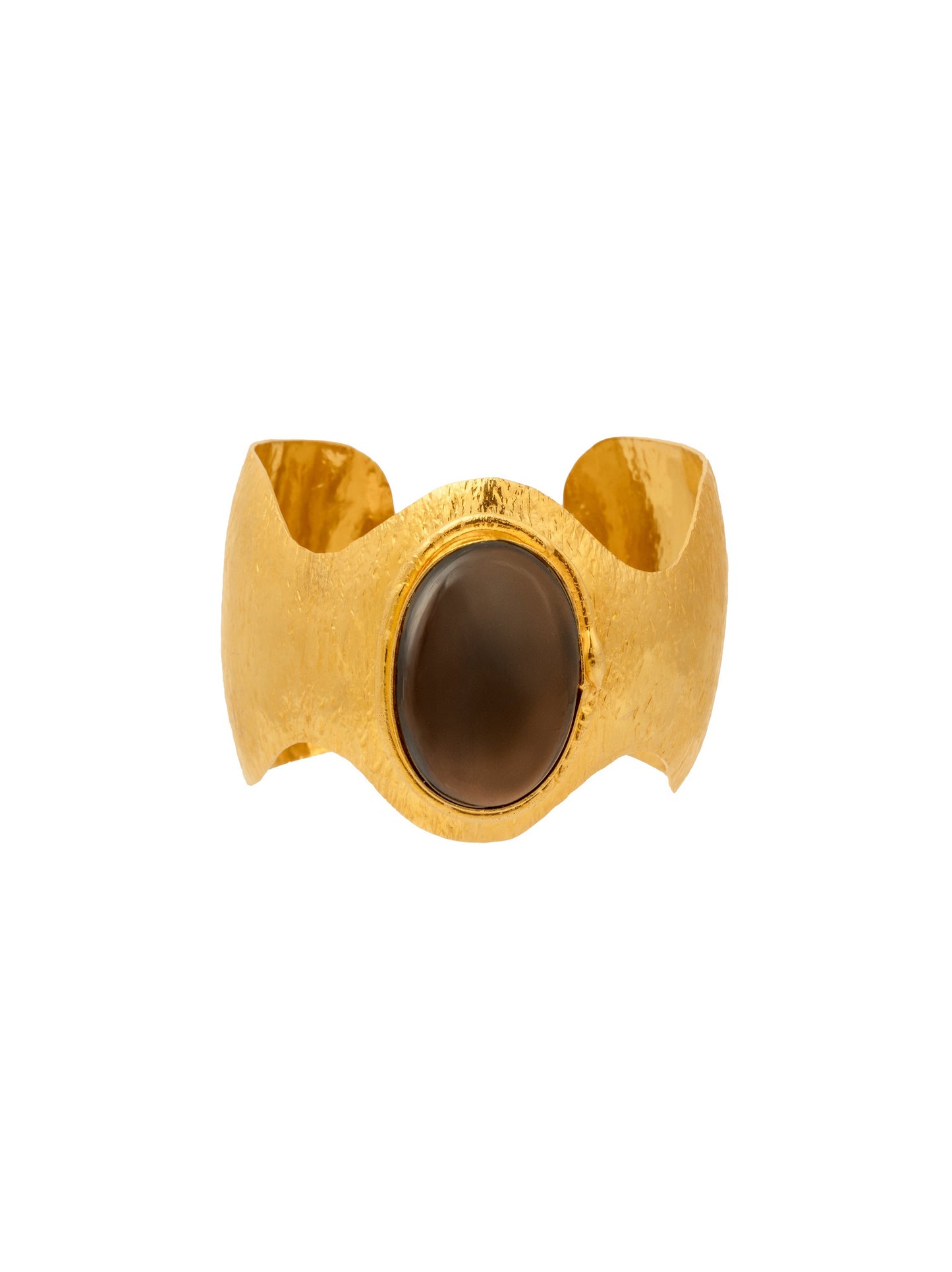 Sylvia Toledano Bat Woman Cuff in Smoky Quartz