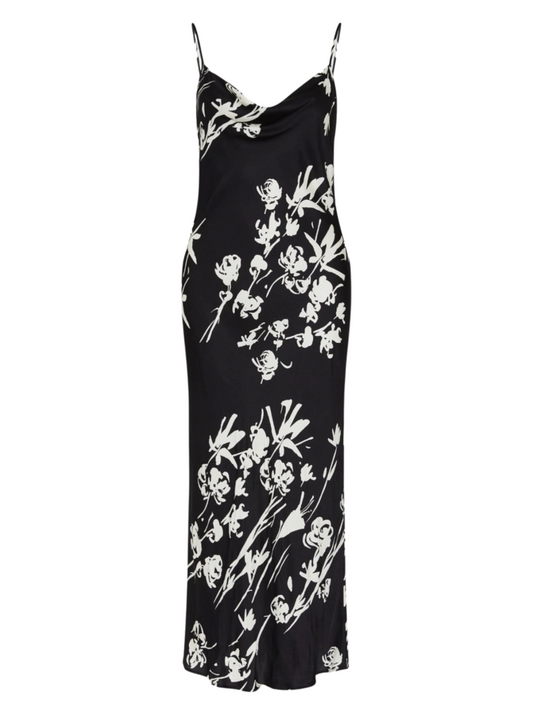 Marella Eremi Floral Dress in Black Floral