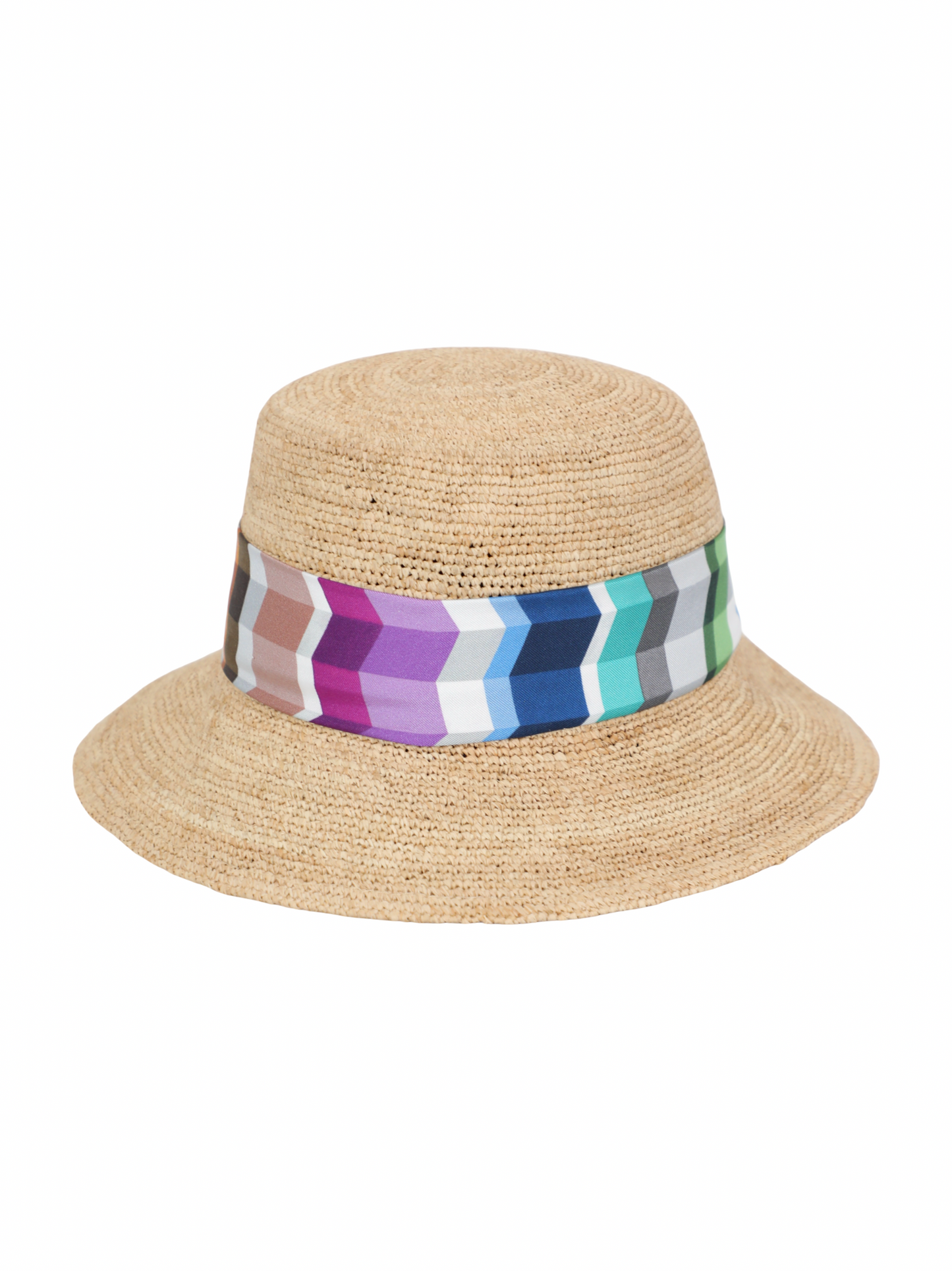 Missoni Straw Hat With Tie (More Colors)