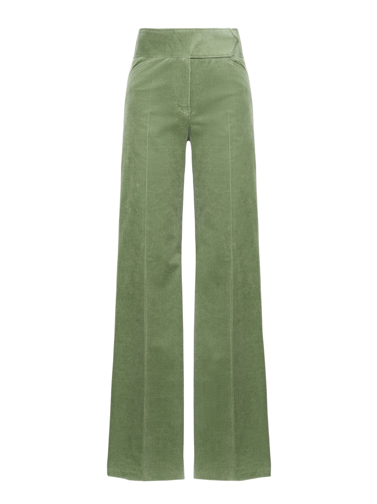 Dorothee Schumacher Twisted Structure Corduroy Pant in Mistletoe