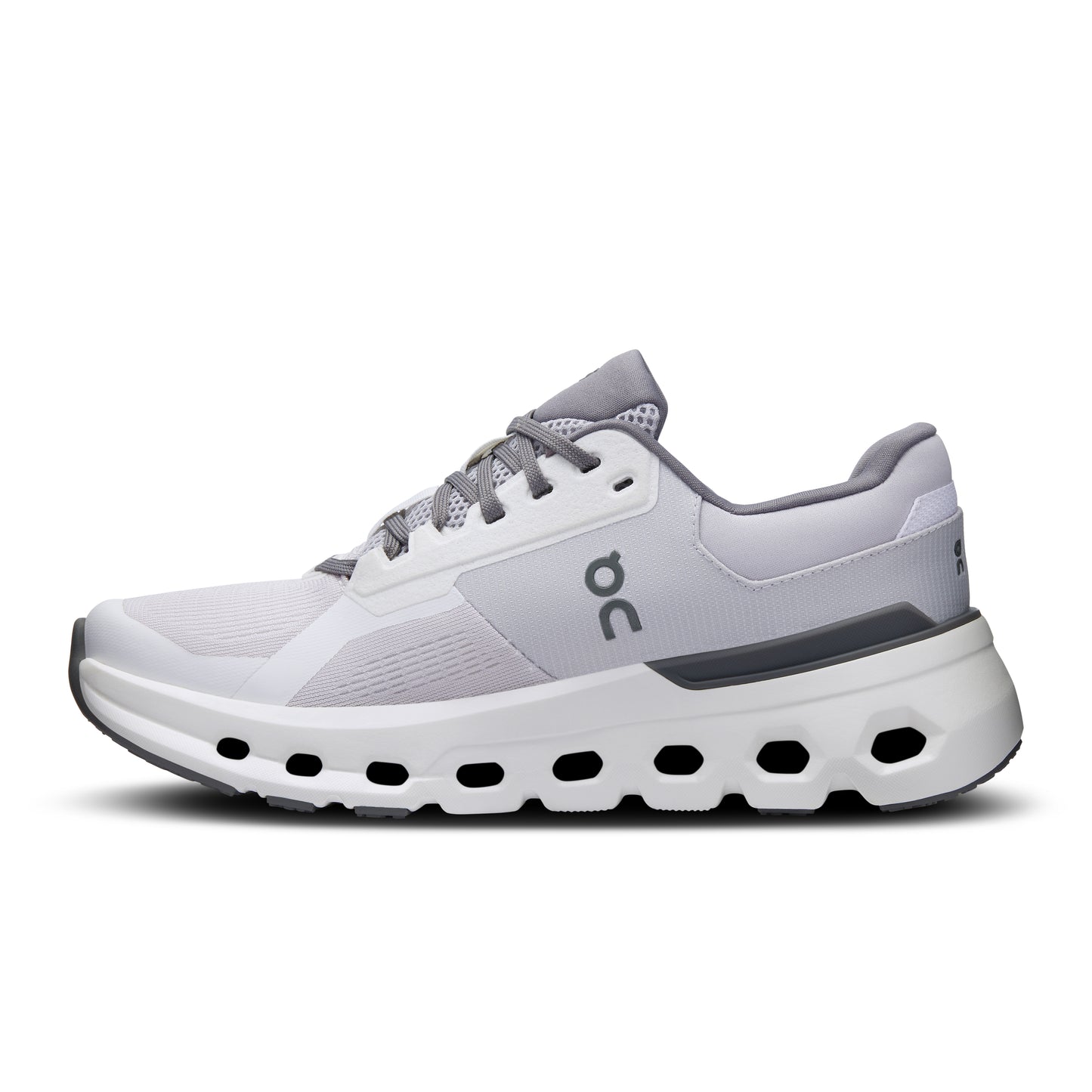 On Running Women's Cloudrunner 2 Sneaker in Frost/White