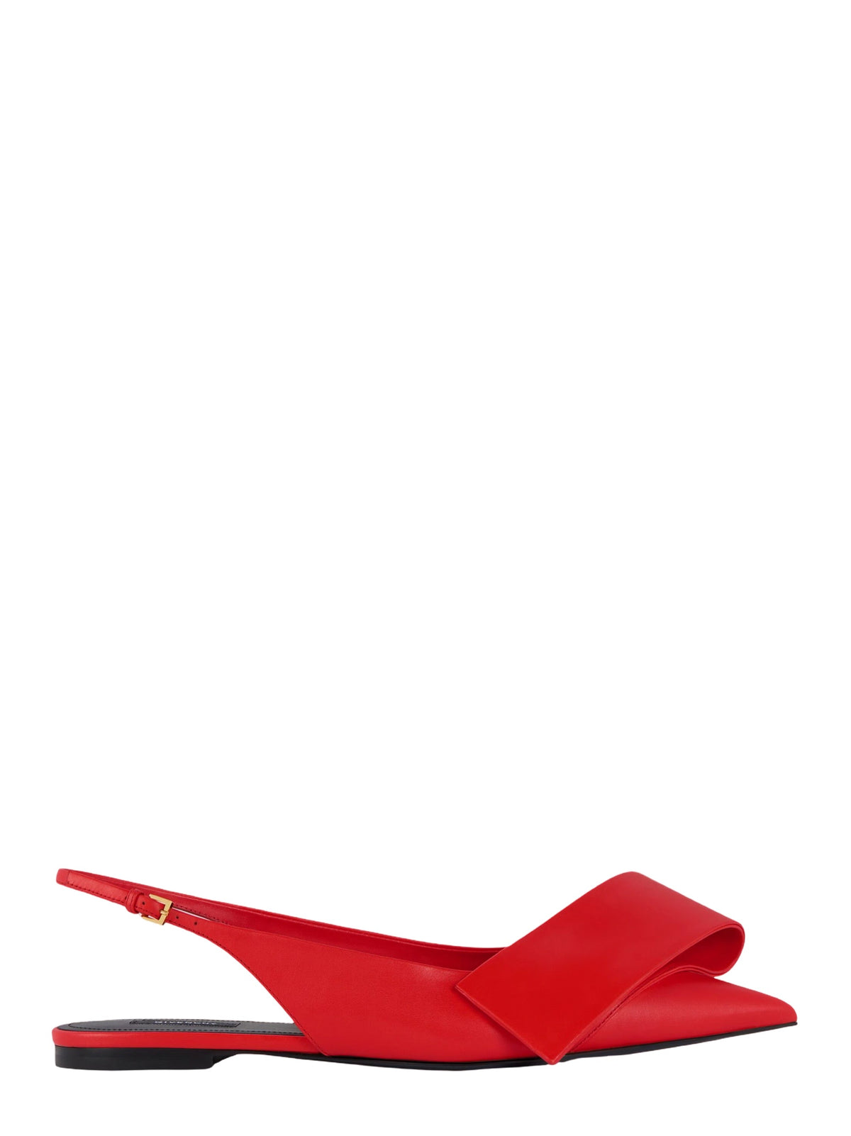 Twisted Ribbon Flat Slingback