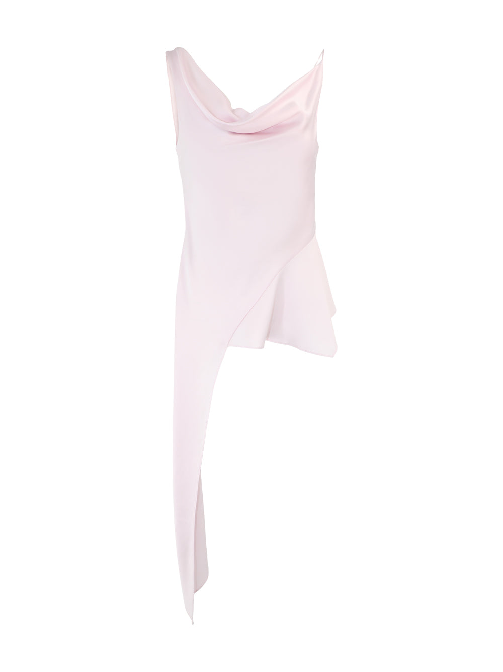 Simkhai Ronnie Asymmetric Top in Ballet Pink