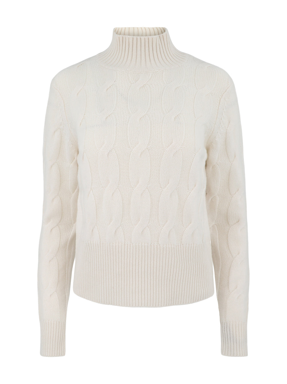 Kinross Cashmere Cable Mock (More Colors)