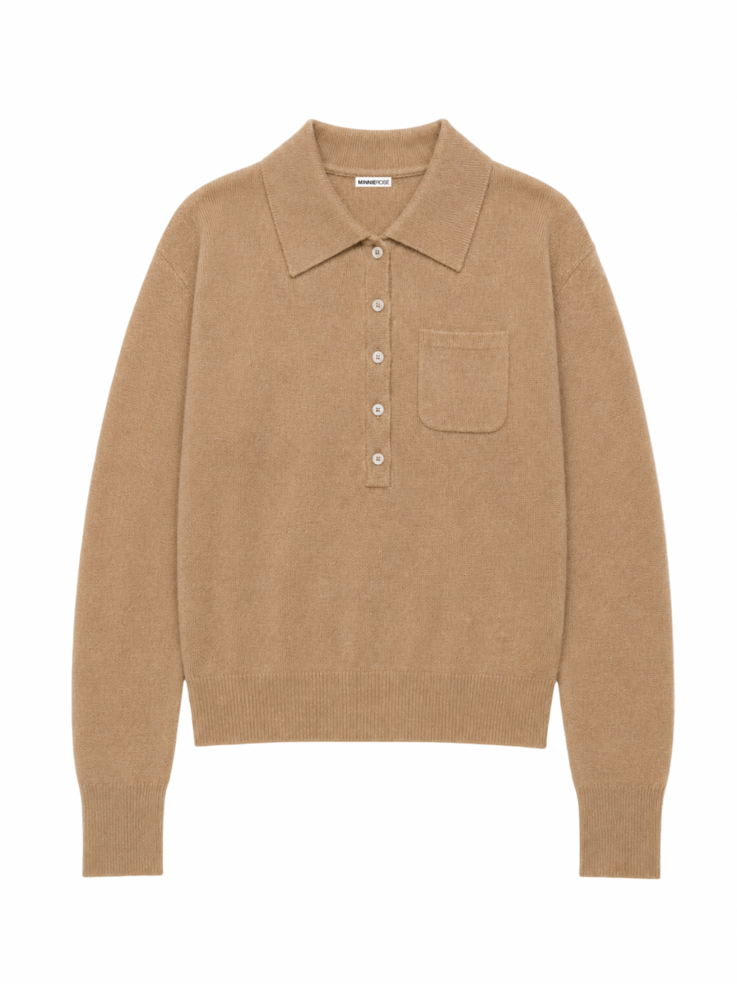 Henley Collared Shirt w/Pkt