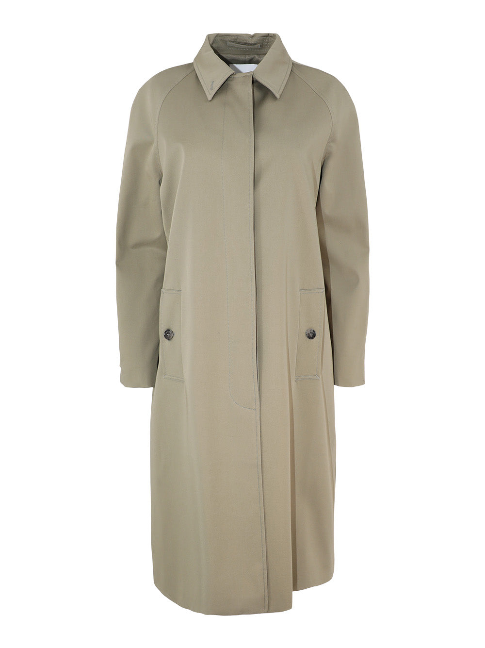 Anine Bing Randy Oversized Trench in Olive