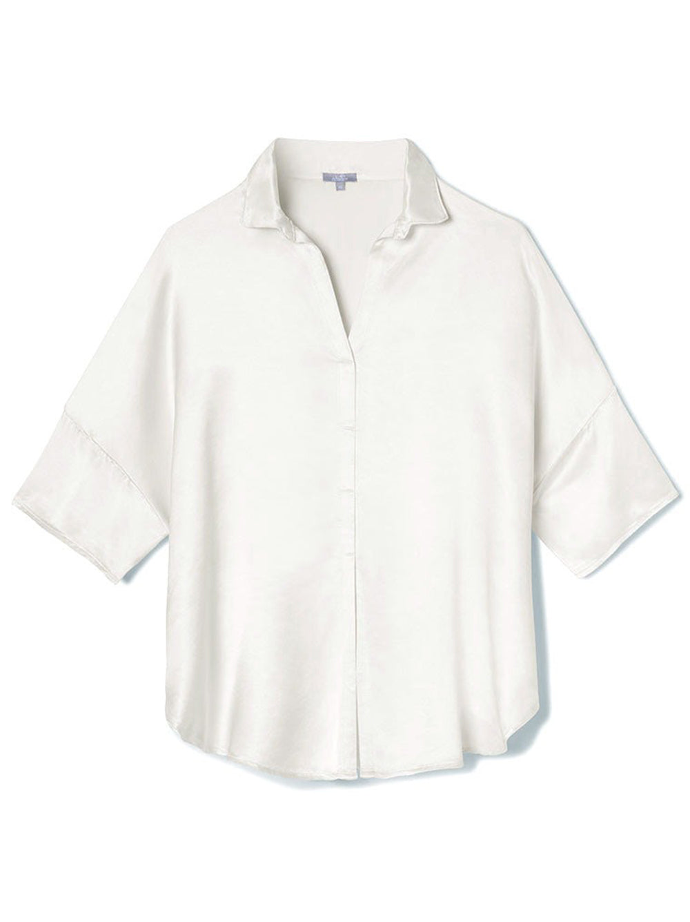PJ Harlow Fran Satin Top w/ collar (More Colors)