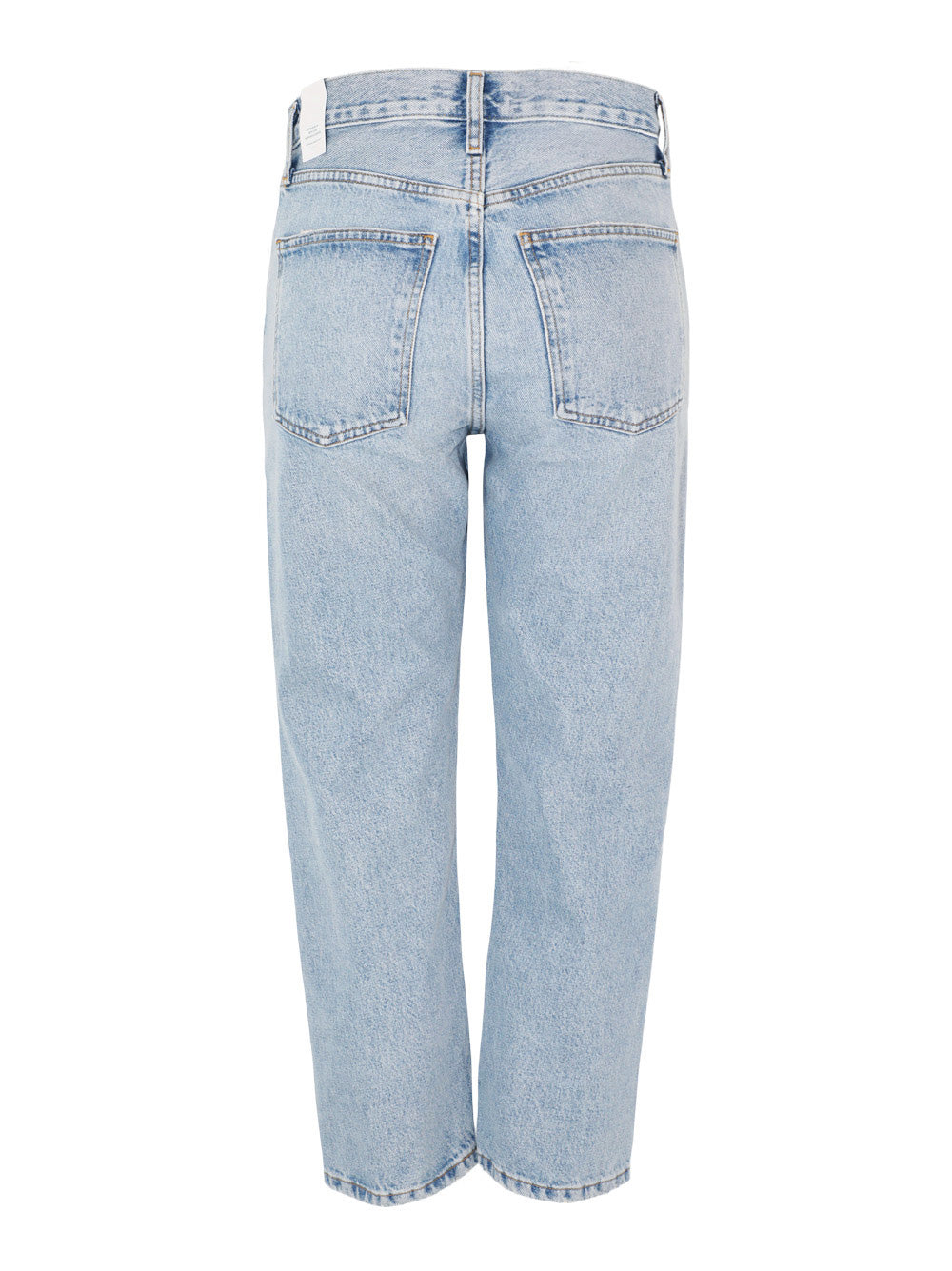 Agolde 90's Crop Mid Rise Loose Straight Jean in Force