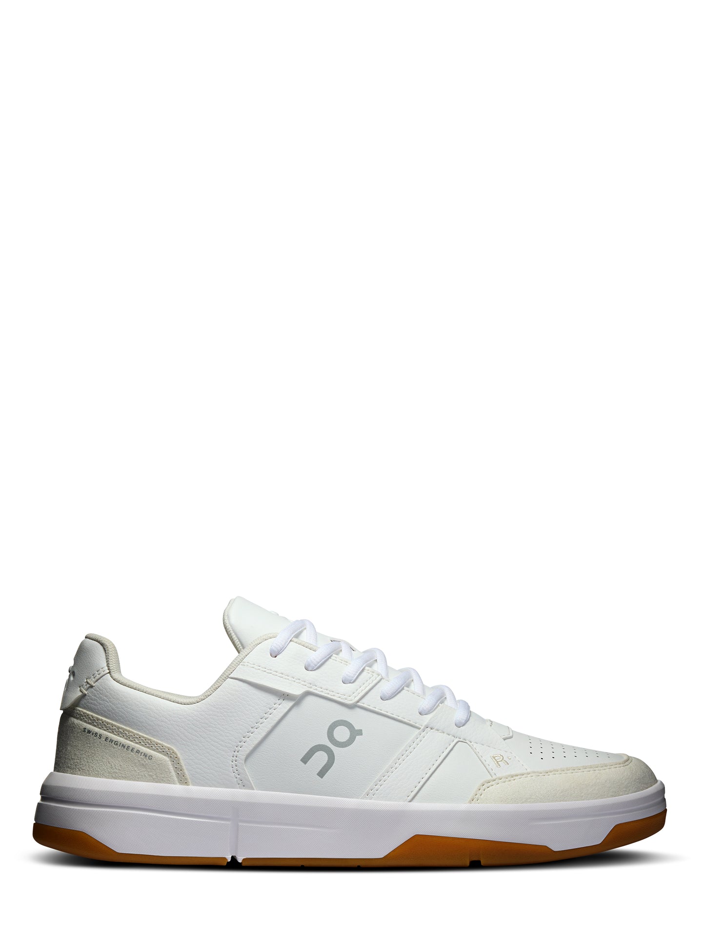 On Running Women's The Roger Clubhouse Sneaker in White/Ivory