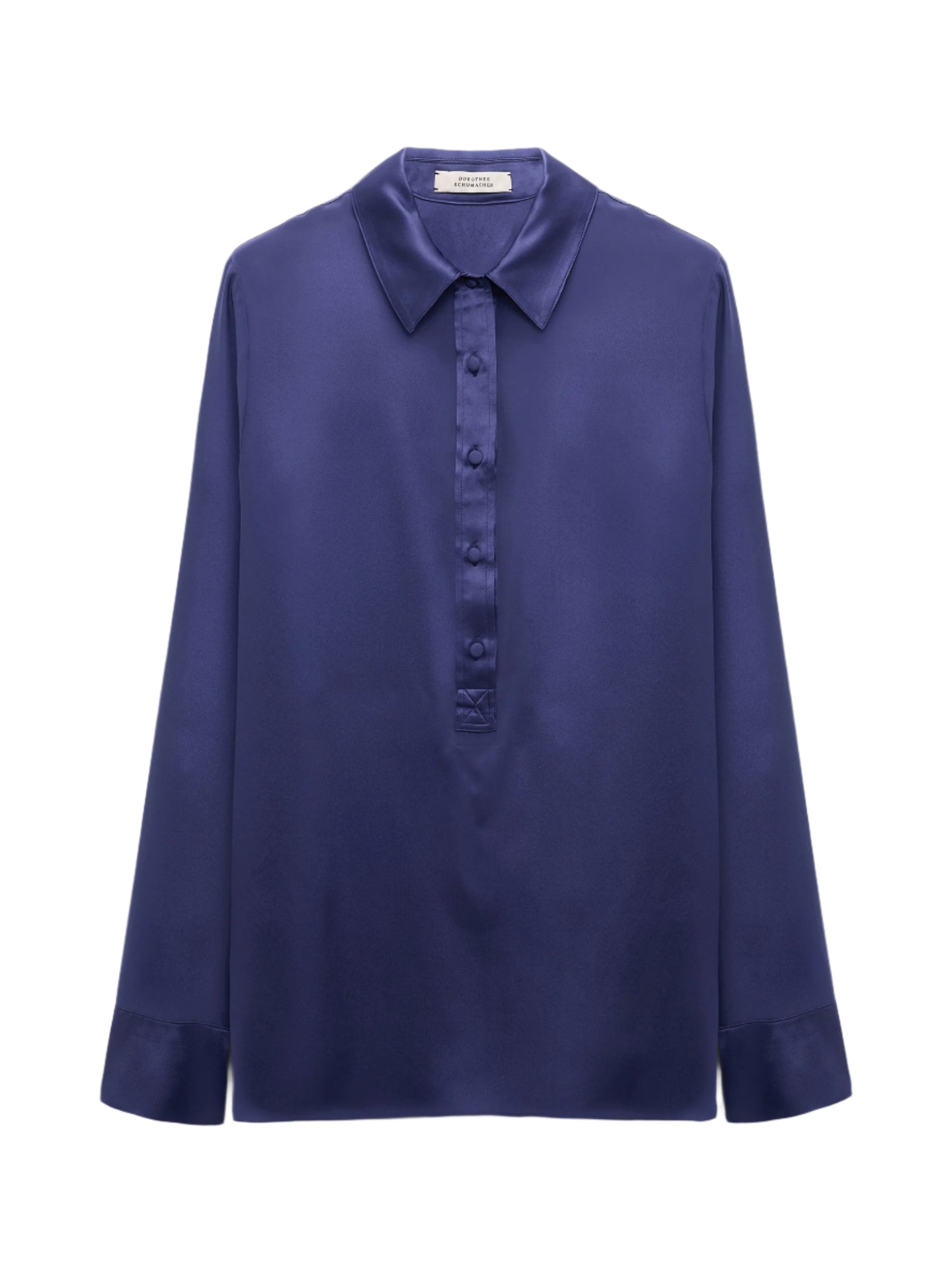 Dorothee Schumacher Sense of Shine Blouse in Iris