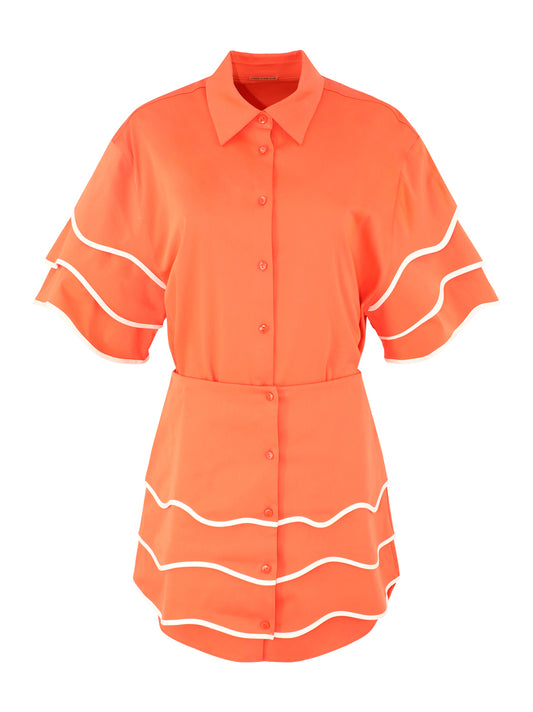 Alexis Solan Dress in Orange