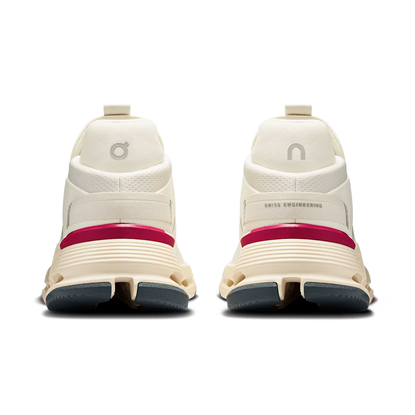On Running Women's Cloudnova 2 in Ivory/Grenadine