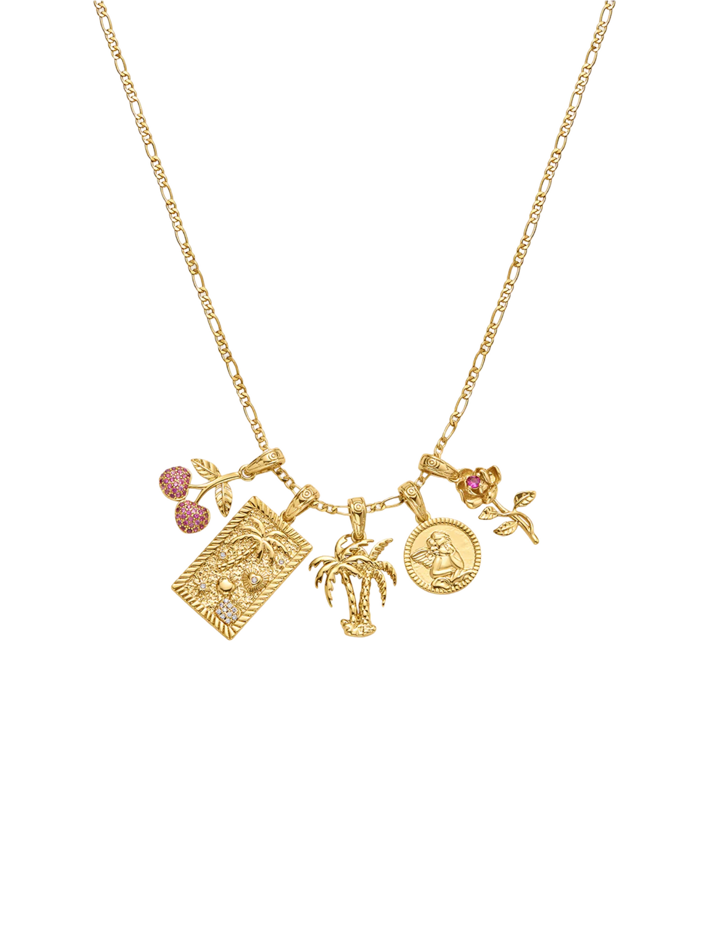 Luv AJ Tropicana Charm Necklace Set