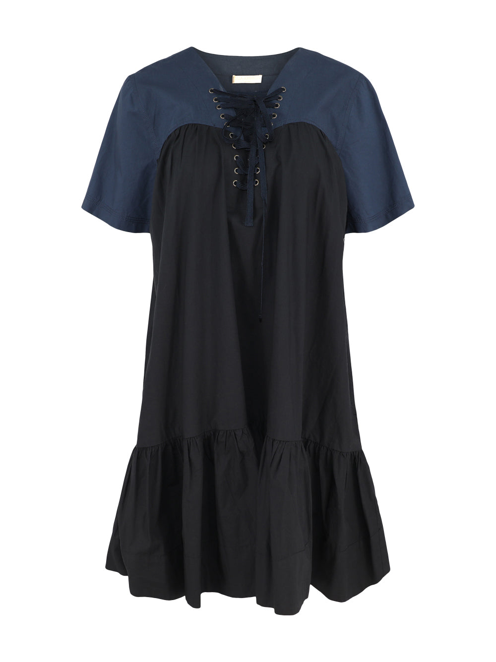 Ulla Johnson Cyrus Dress in Twilight Colorblock Leigh's of Breton Village Ulla Johnson Cyrus Dress in Twilight Colorblock Leigh's of Breton Village
