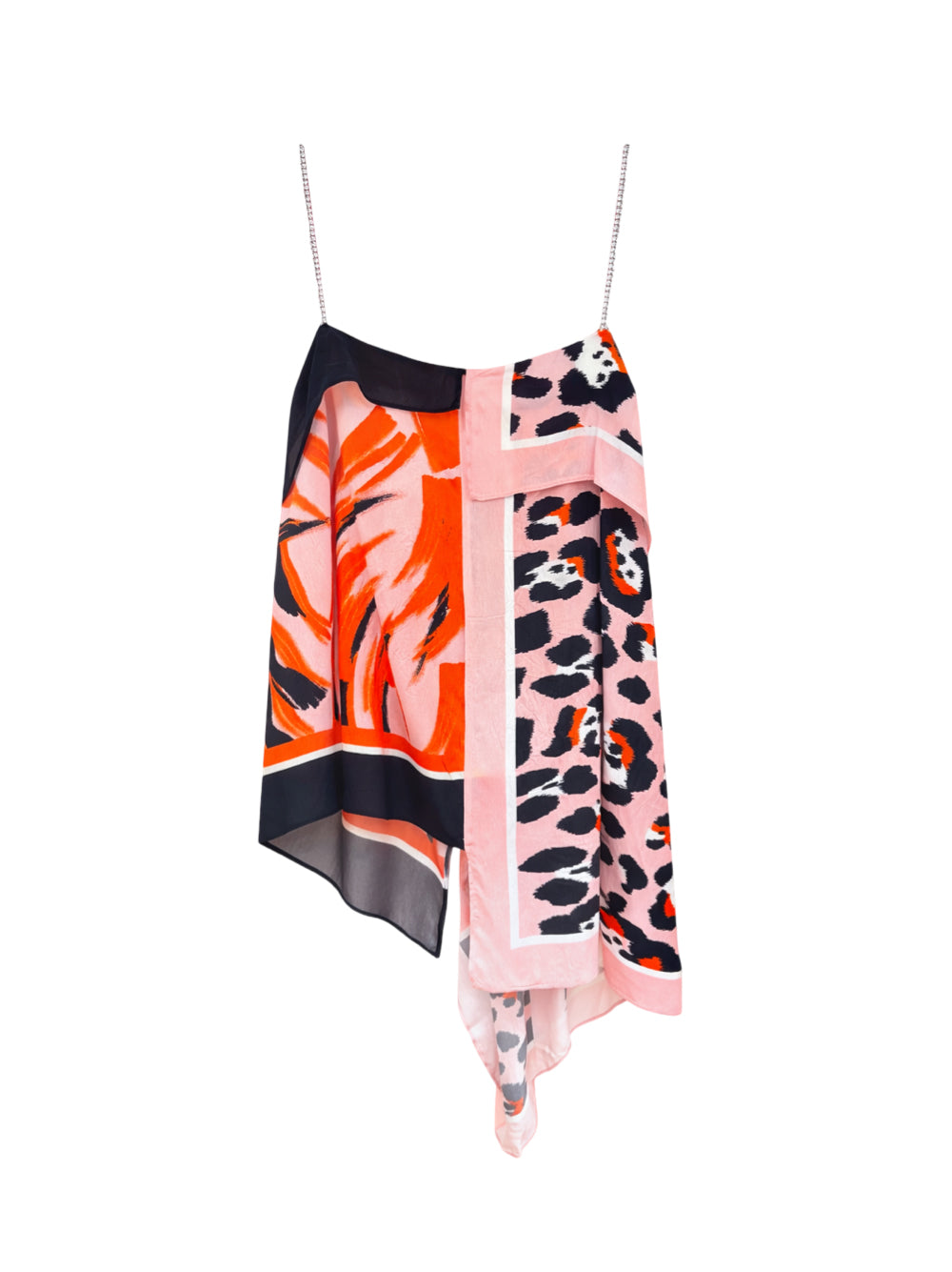 Essentiel Antwerp Josette Two Print Slip Top in Safety First
