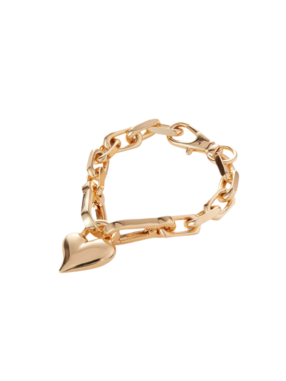 Jenny Bird Padlock Heart Chain Bracelet (More Colors)