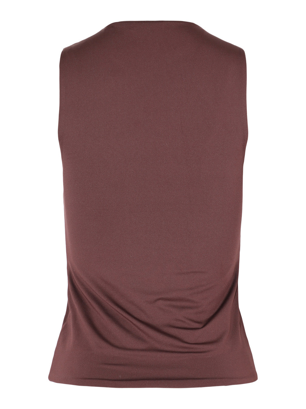 Vince Short Sleeve Shell Top in Cherry Night