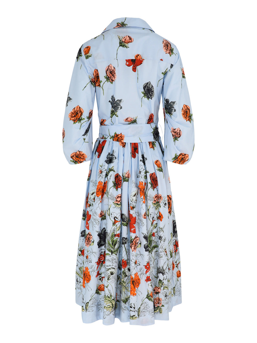 Cara Cara Raya Dress in Botanica Blue
