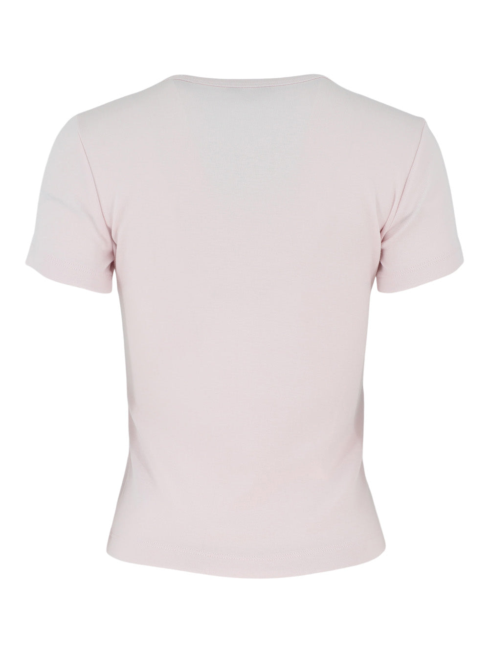 Vince Pima Cotton Blend 90's Shrunken Tee in Ballet