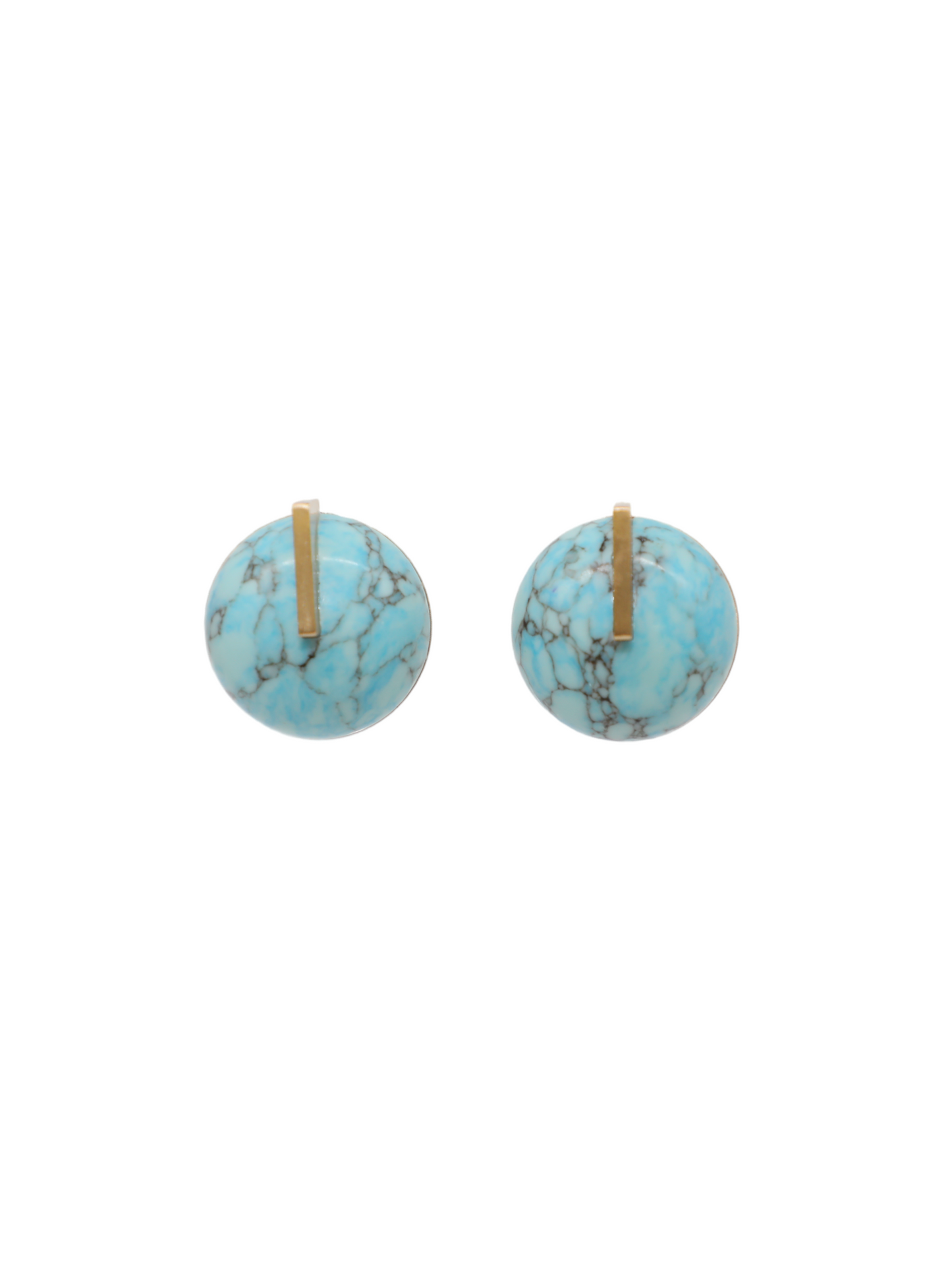 Cult Gaia Una Earring in Ibiza Turquoise