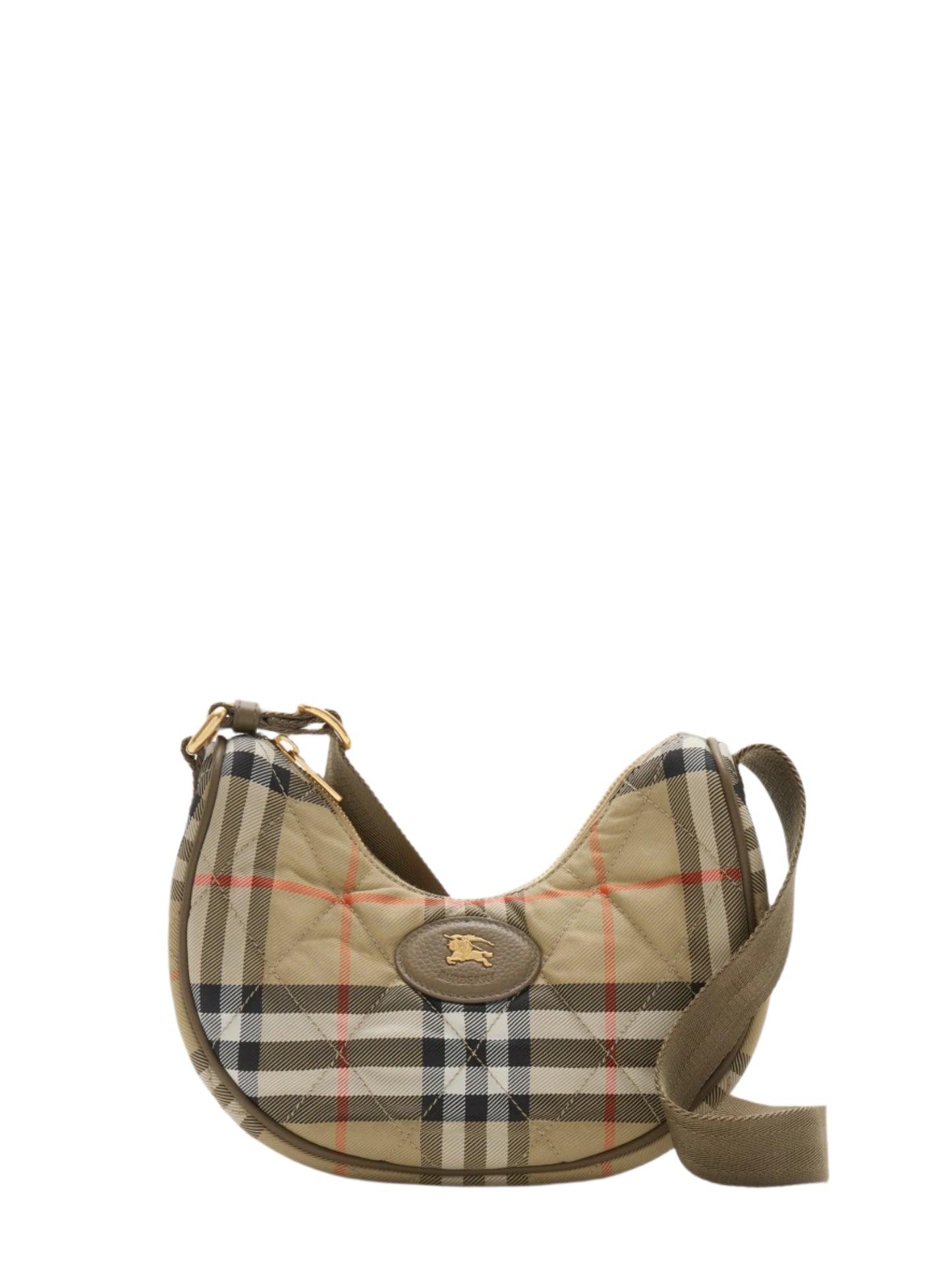 Burberry Horseshoe Crossbody Bag in Sand