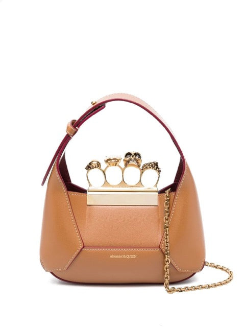 Alexander McQueen Jeweled Hobo Mini