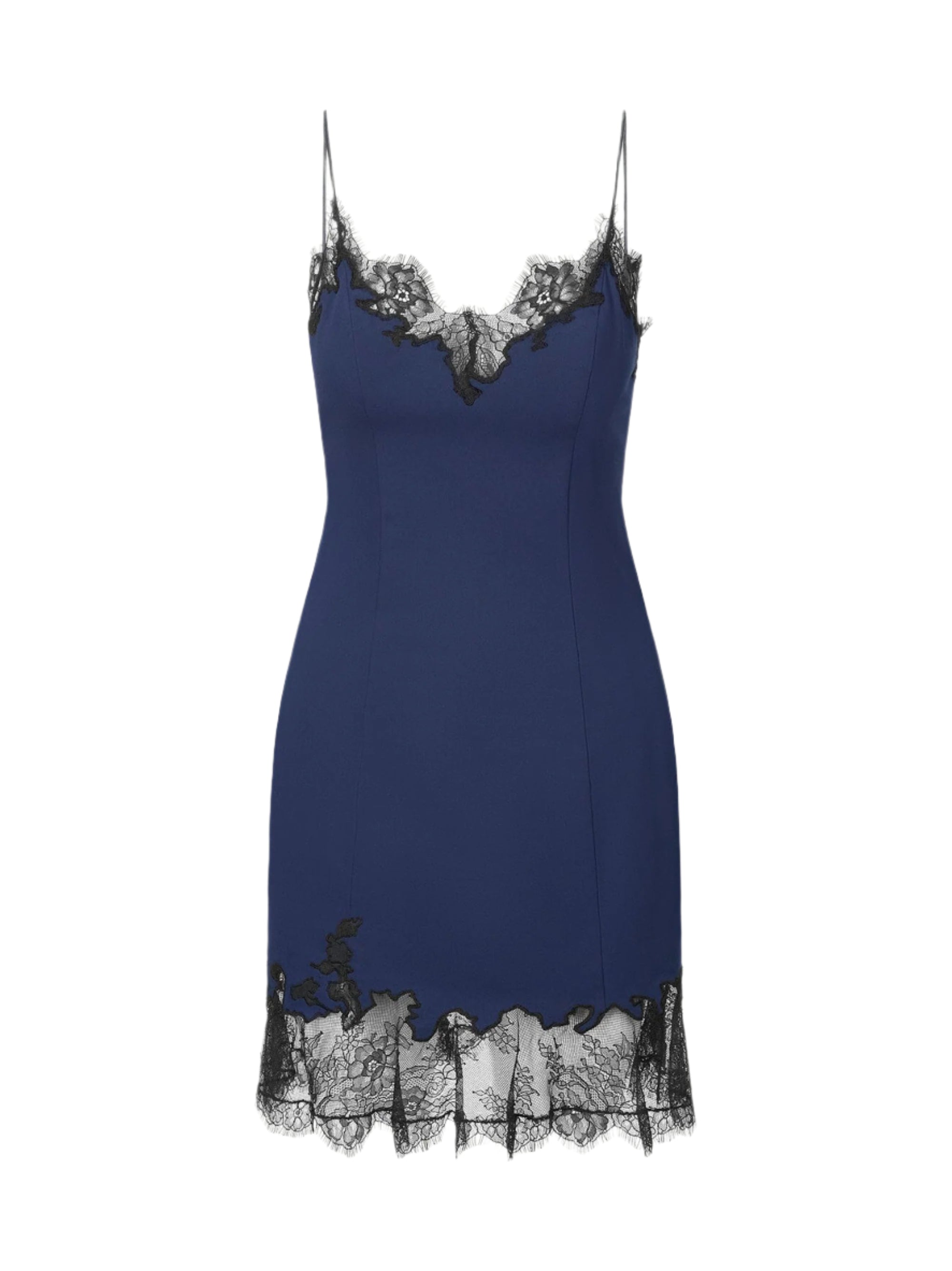 Staud Nadia Mini Dress in Navy Leigh's of Breton Village Staud Nadia Mini Dress in Navy Leigh's of Breton Village