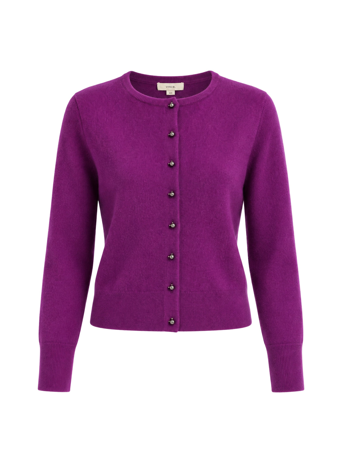Pearl Drop Button Cardi