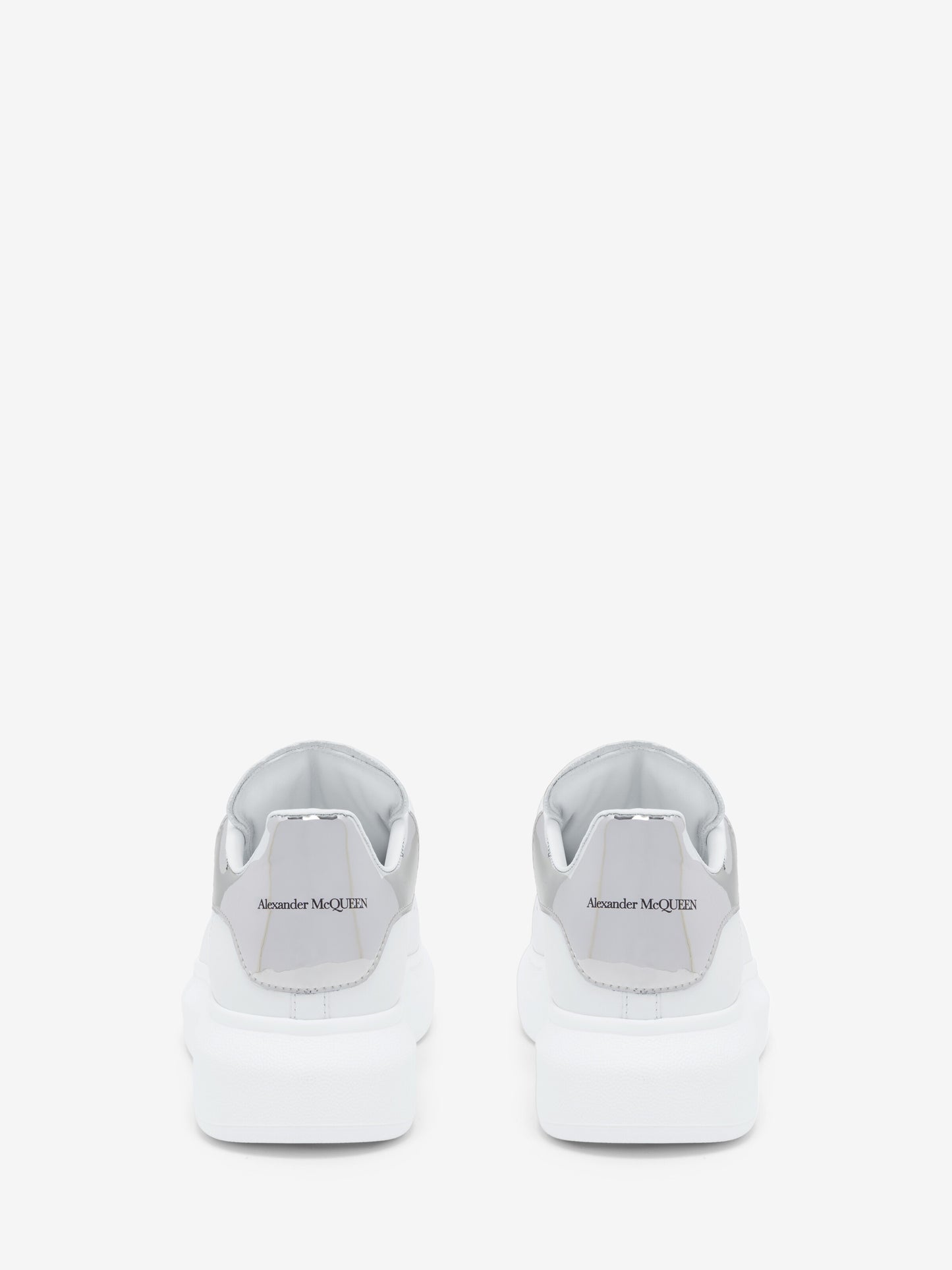 Alexander McQueen Sneaker in Off-White Mirror