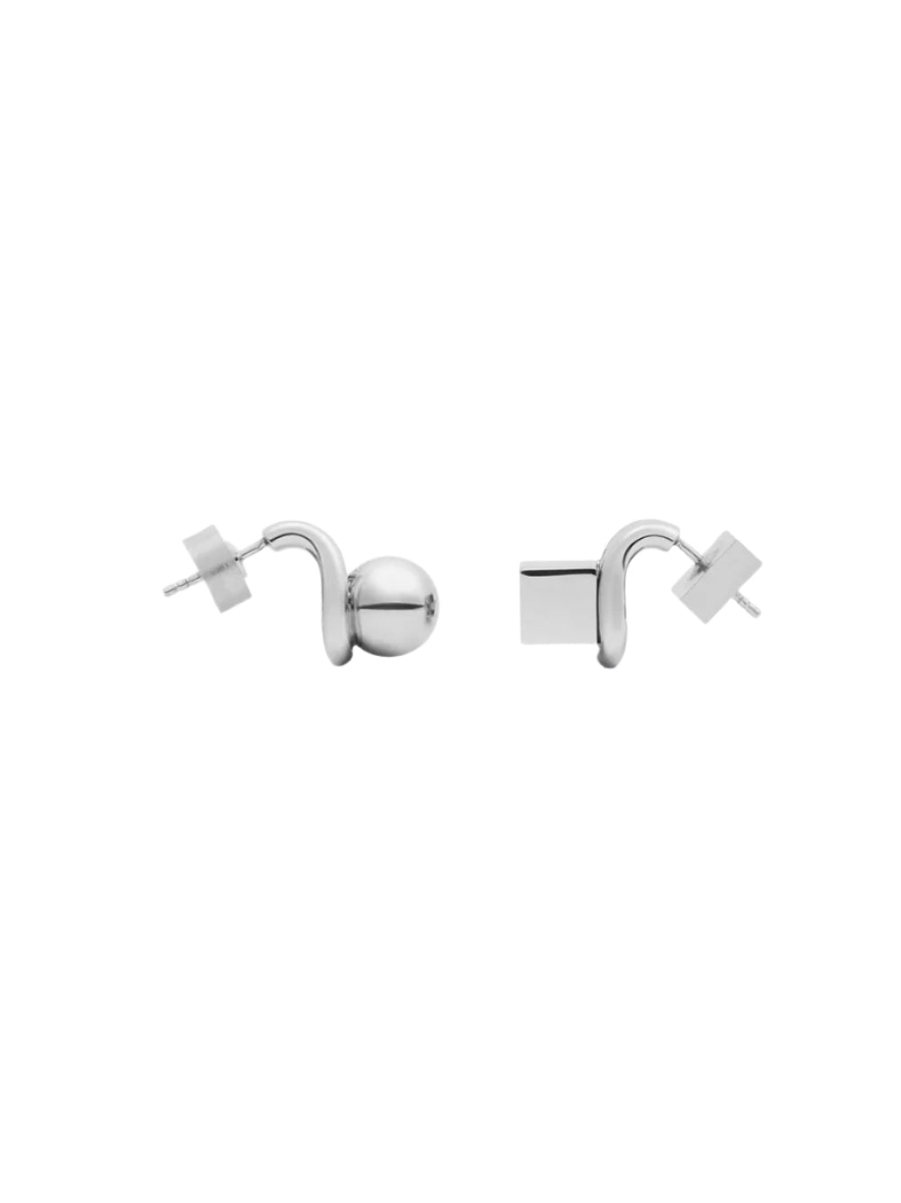 Jacquemus Les Puces Nodo in Silver