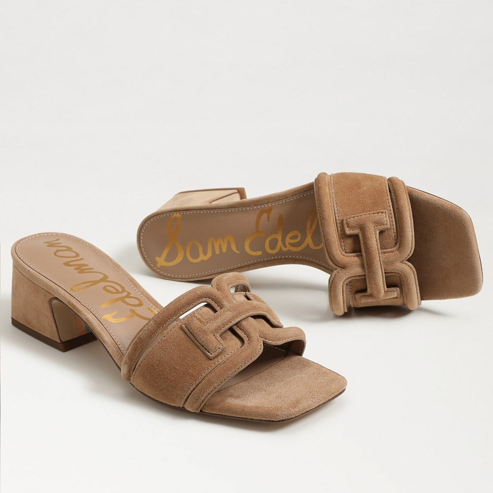 Sam Edelman Waylon Low Block Heel Mule in Cyprustan
