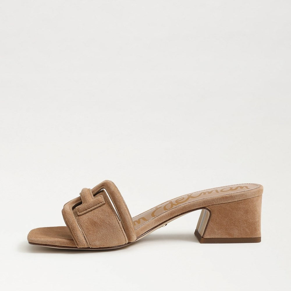 Sam Edelman Waylon Low Block Heel Mule in Cyprustan