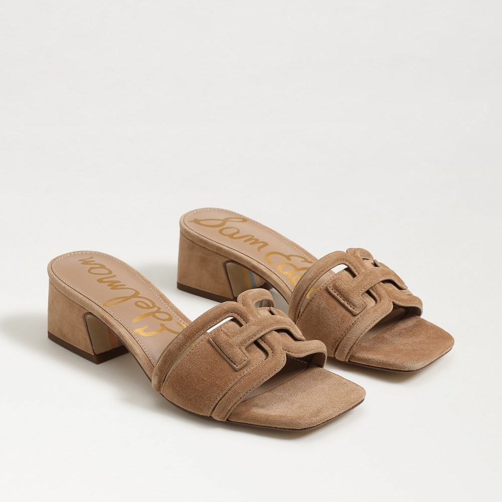 Sam Edelman Waylon Low Block Heel Mule in Cyprustan