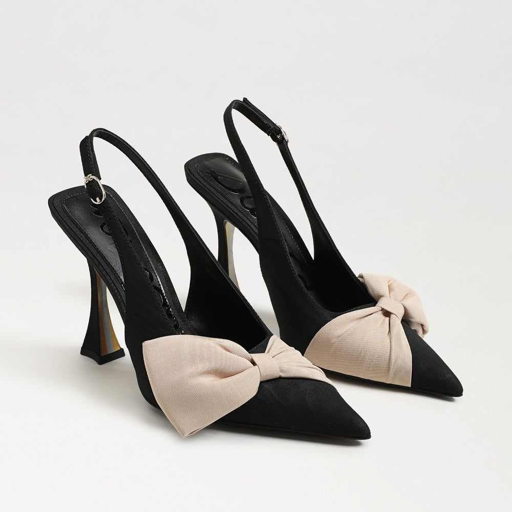 Sam Edelman Onia Dress Sandal in Black/Sand