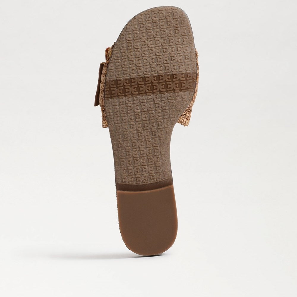 Sam Edelman Bambi Flat Sandal in Cuoio