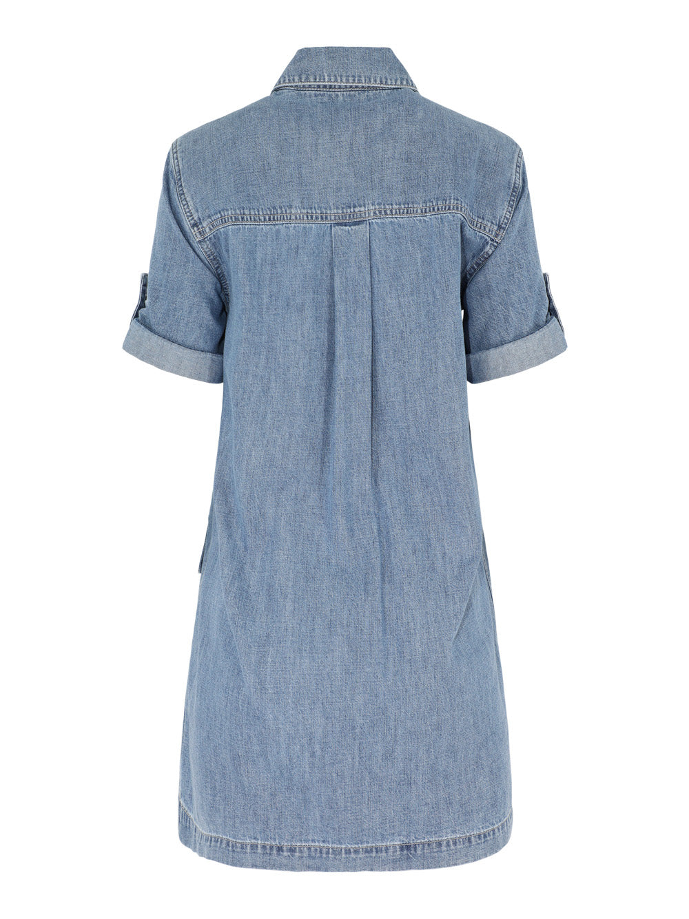 Veronica Beard Warren Mini Shirtdress in Starlight