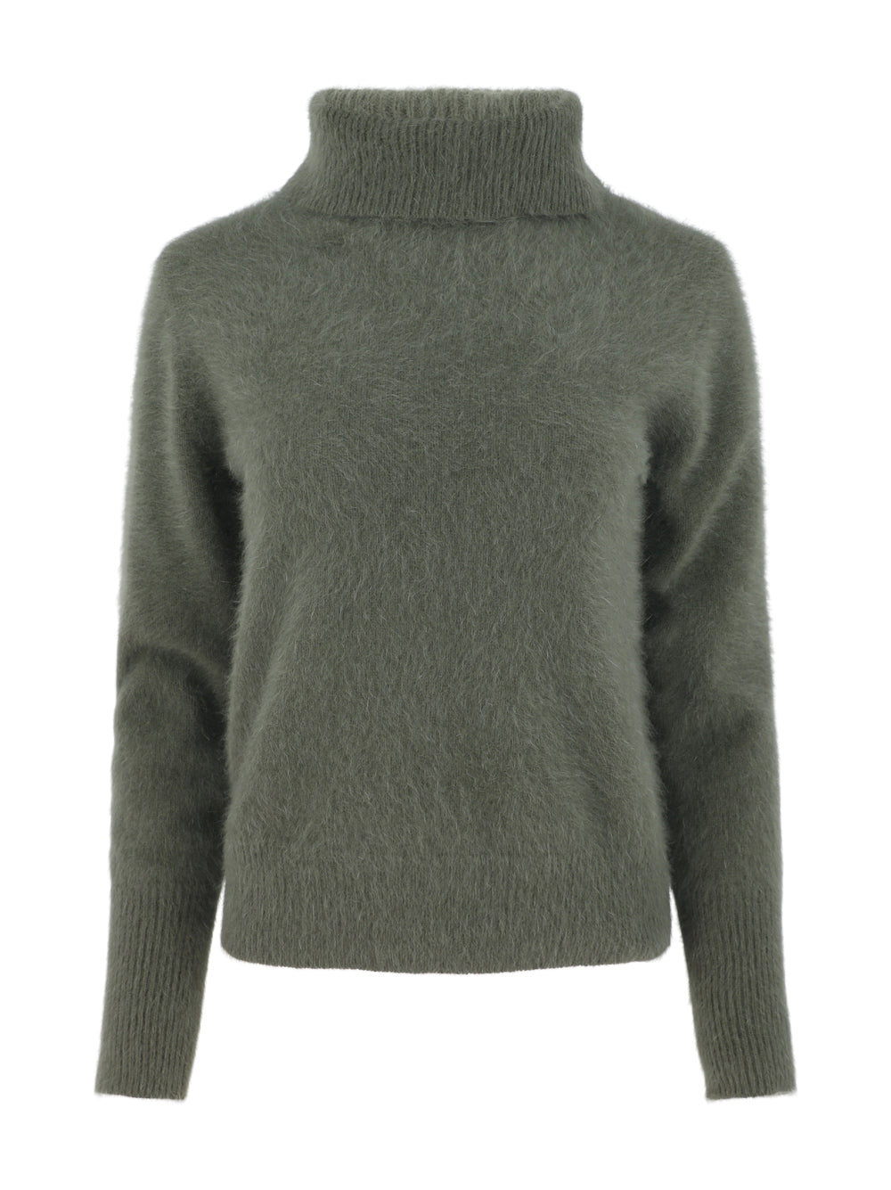 Margaret O'Leary Fox Turtleneck in Olive