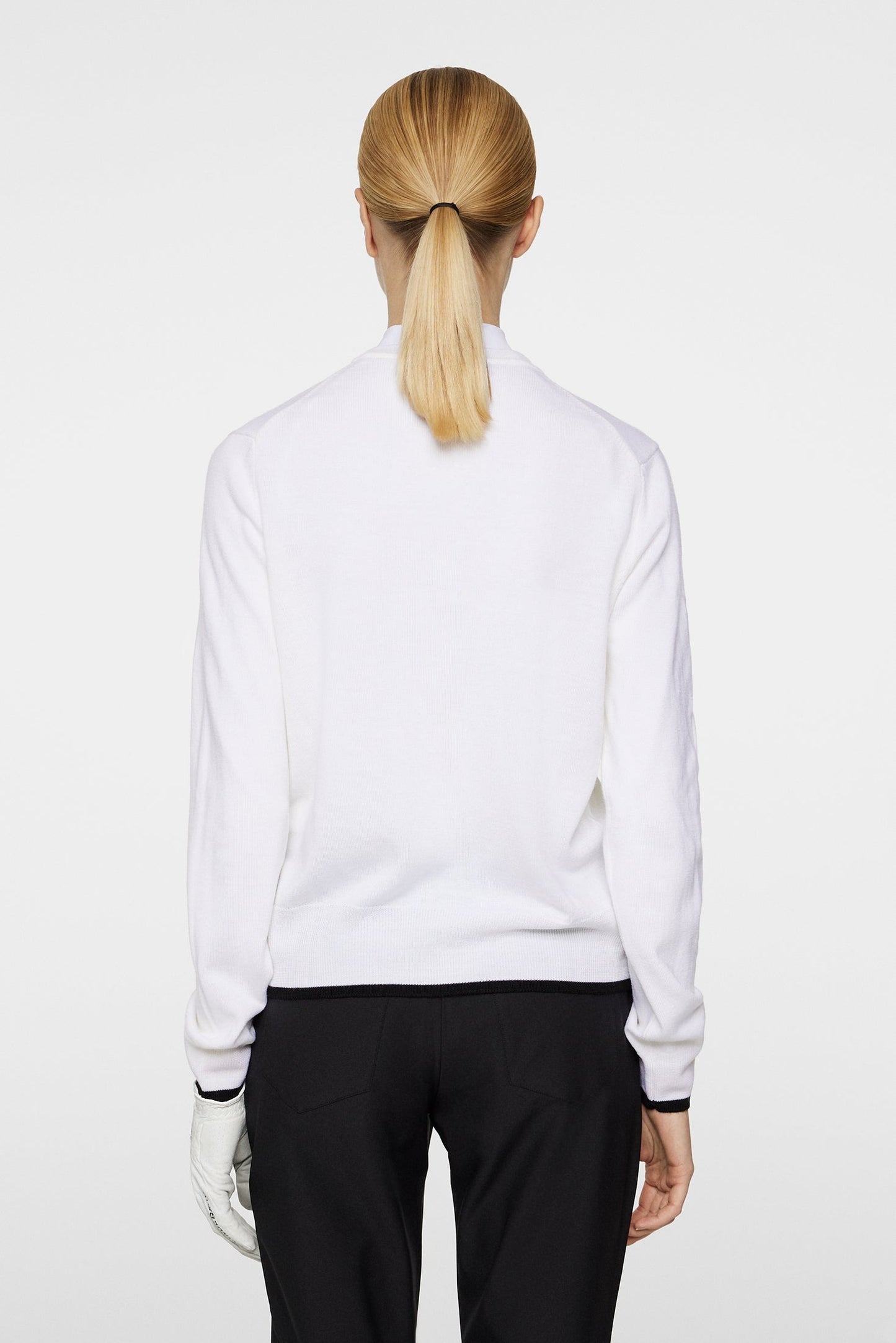 J.Lindeberg Joanna Knitted Cardigan in White