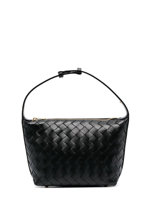 Bottega Veneta Wallace Intrecciato Mini Leather Handbag