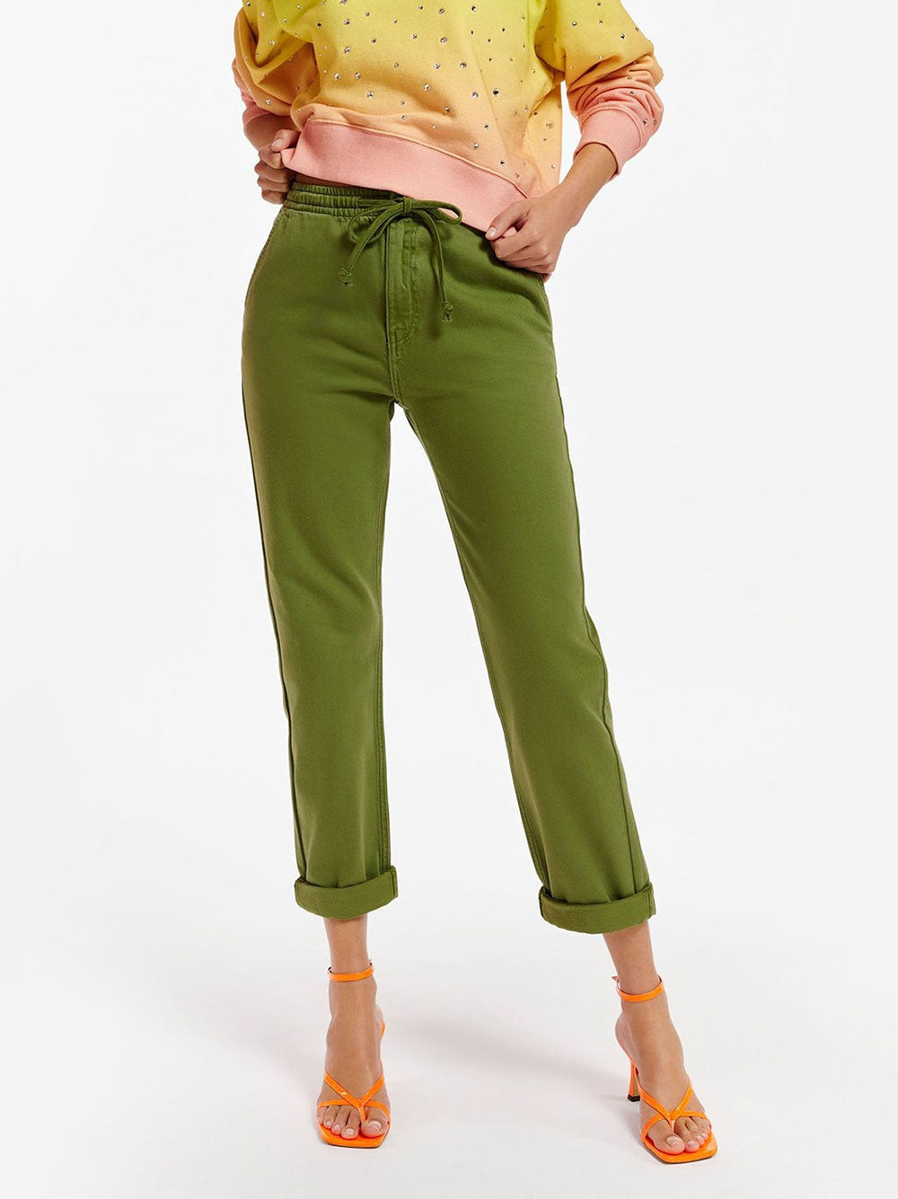 Essentiel Antwerp Domo Colour Denim Pants