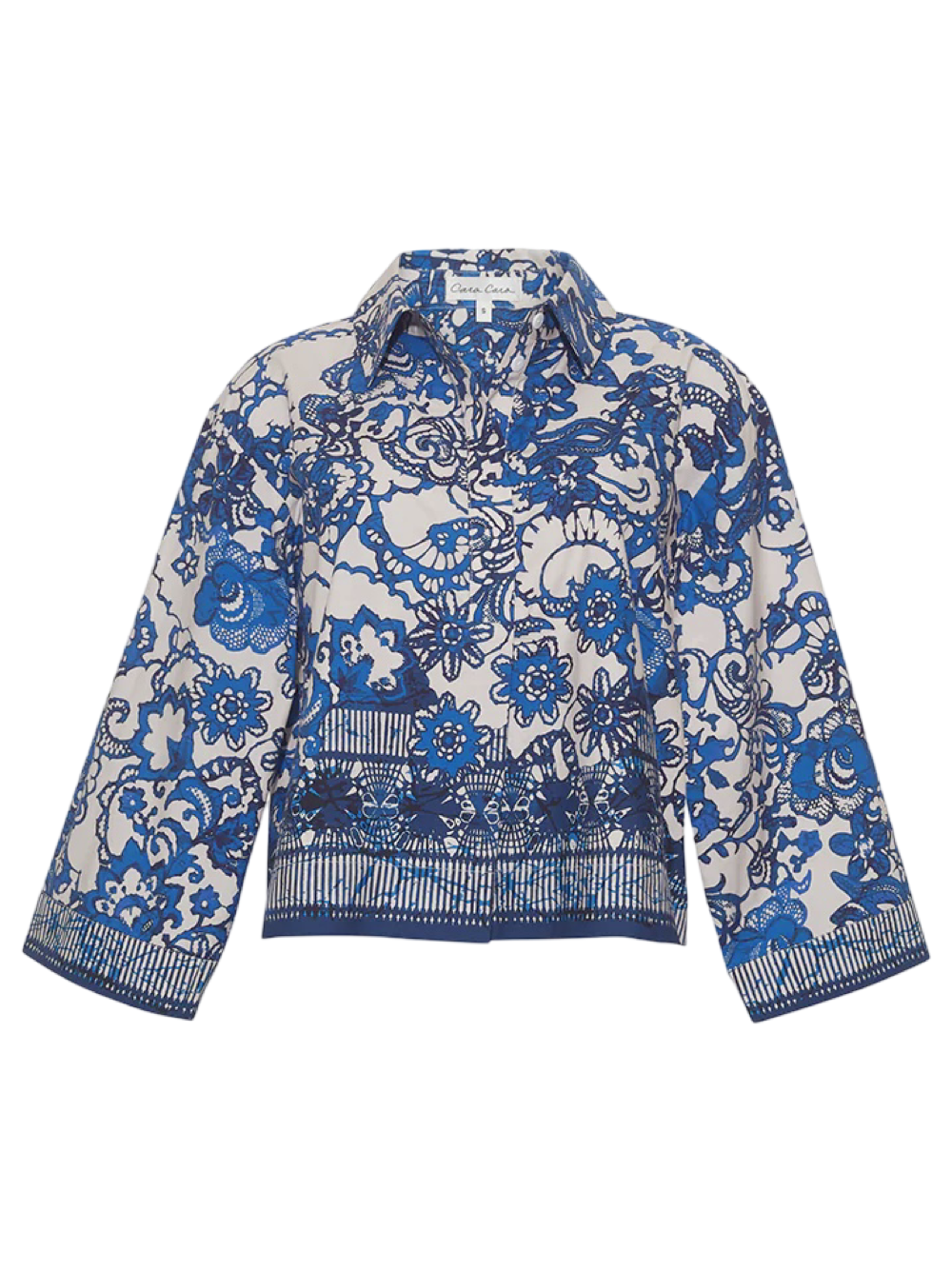 Cara Cara Erica Shirt in Dentelle Blue