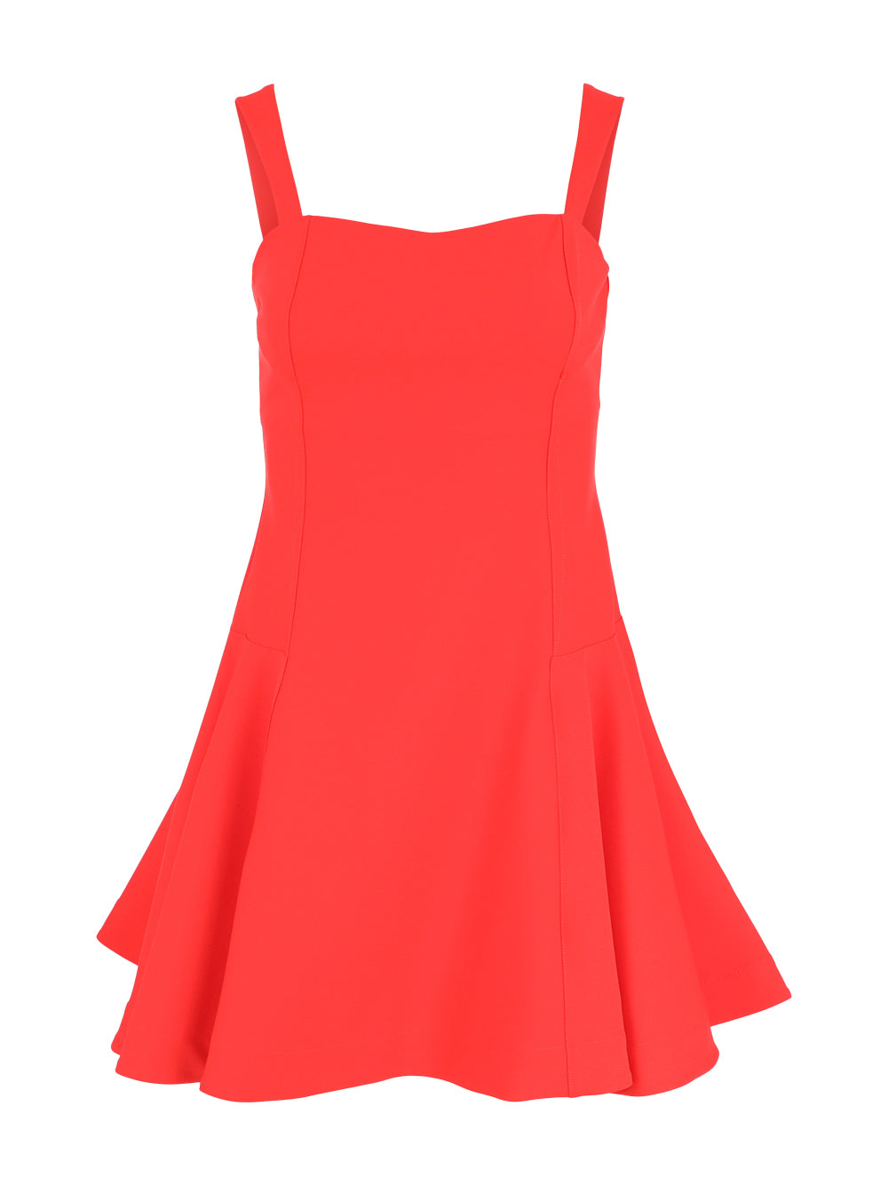 Simkhai Sadie Short Sleeve Mini Dress in Fiery Red Leigh's of Breton Village Simkhai Sadie Short Sleeve Mini Dress in Fiery Red Leigh's of Breton Village