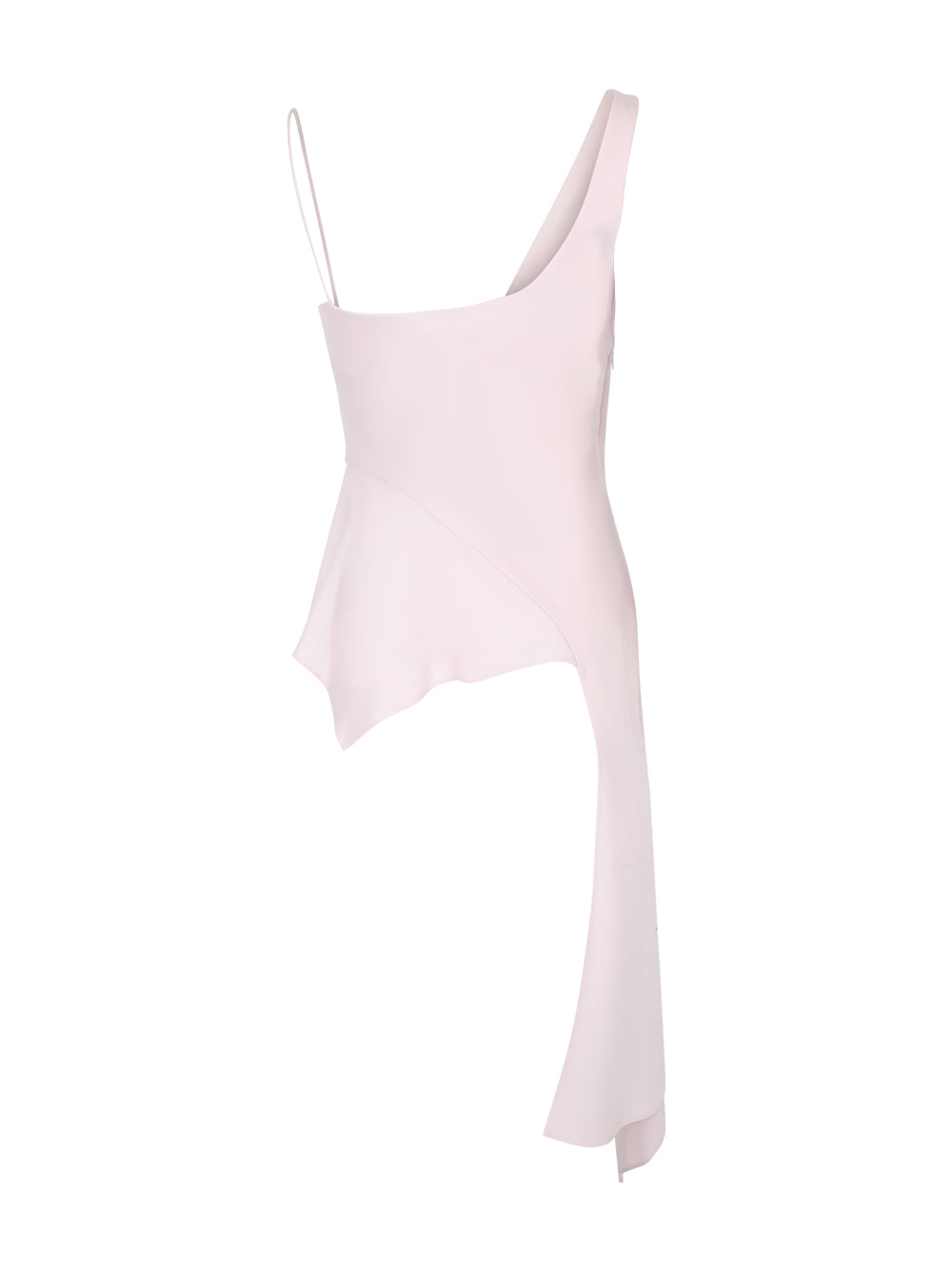 Simkhai Ronnie Asymmetric Top in Ballet Pink