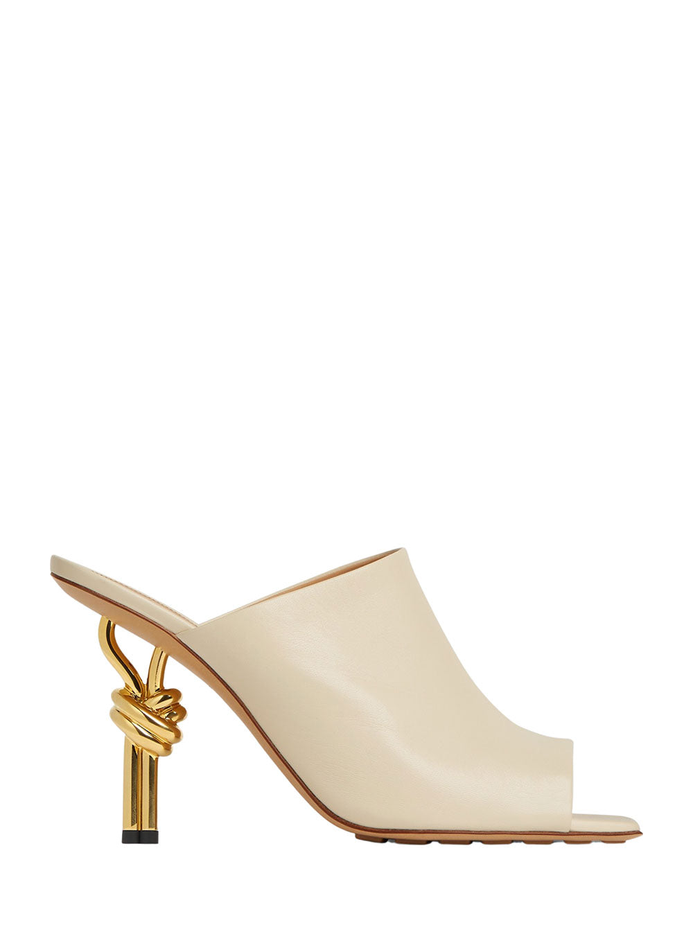 Bottega Veneta Knot Mule Sandal Heel