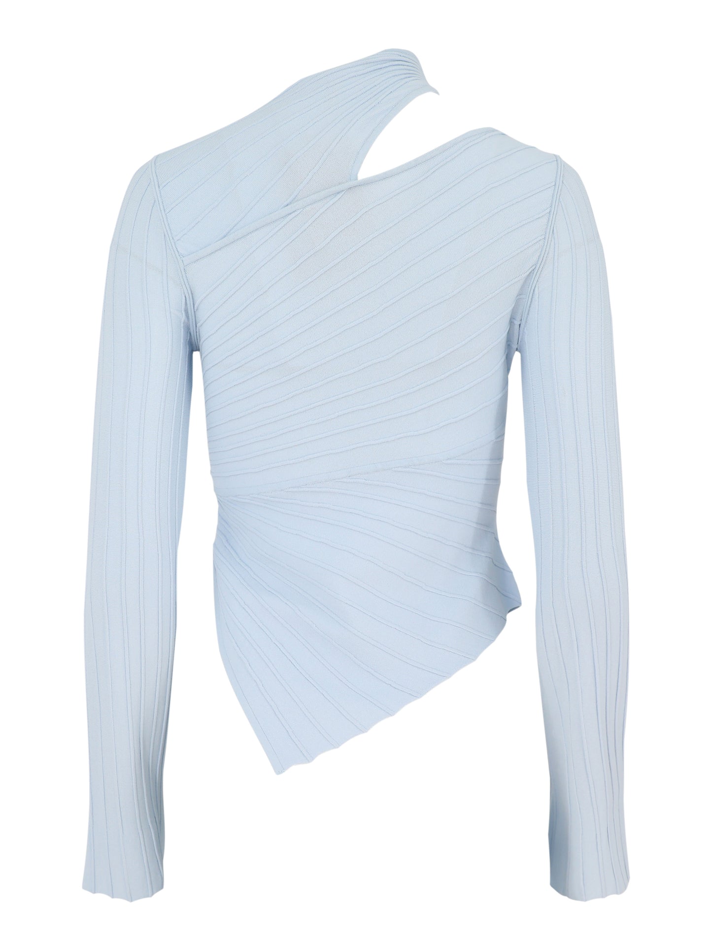 Cult Gaia Tayla Knit Top in Coastal