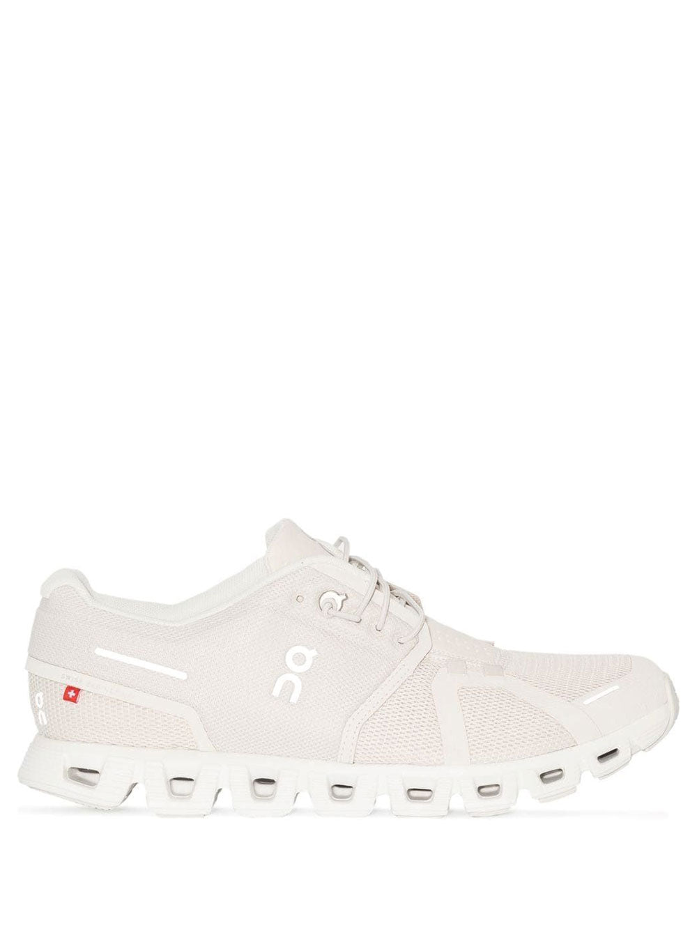 On Running Cloud 5 Pearl | White Sneakers