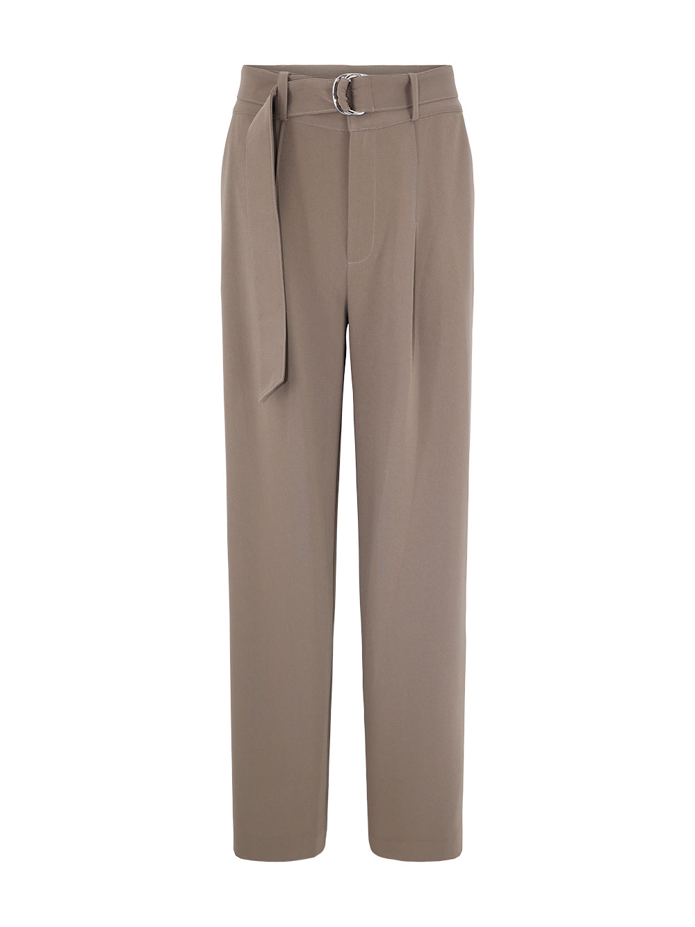 Cinq à Sept Belted Genna Pant in Taupe