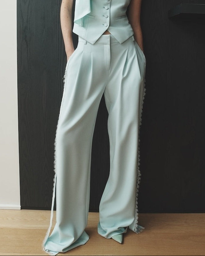 Hellessy Harry Pants in Sky Blue