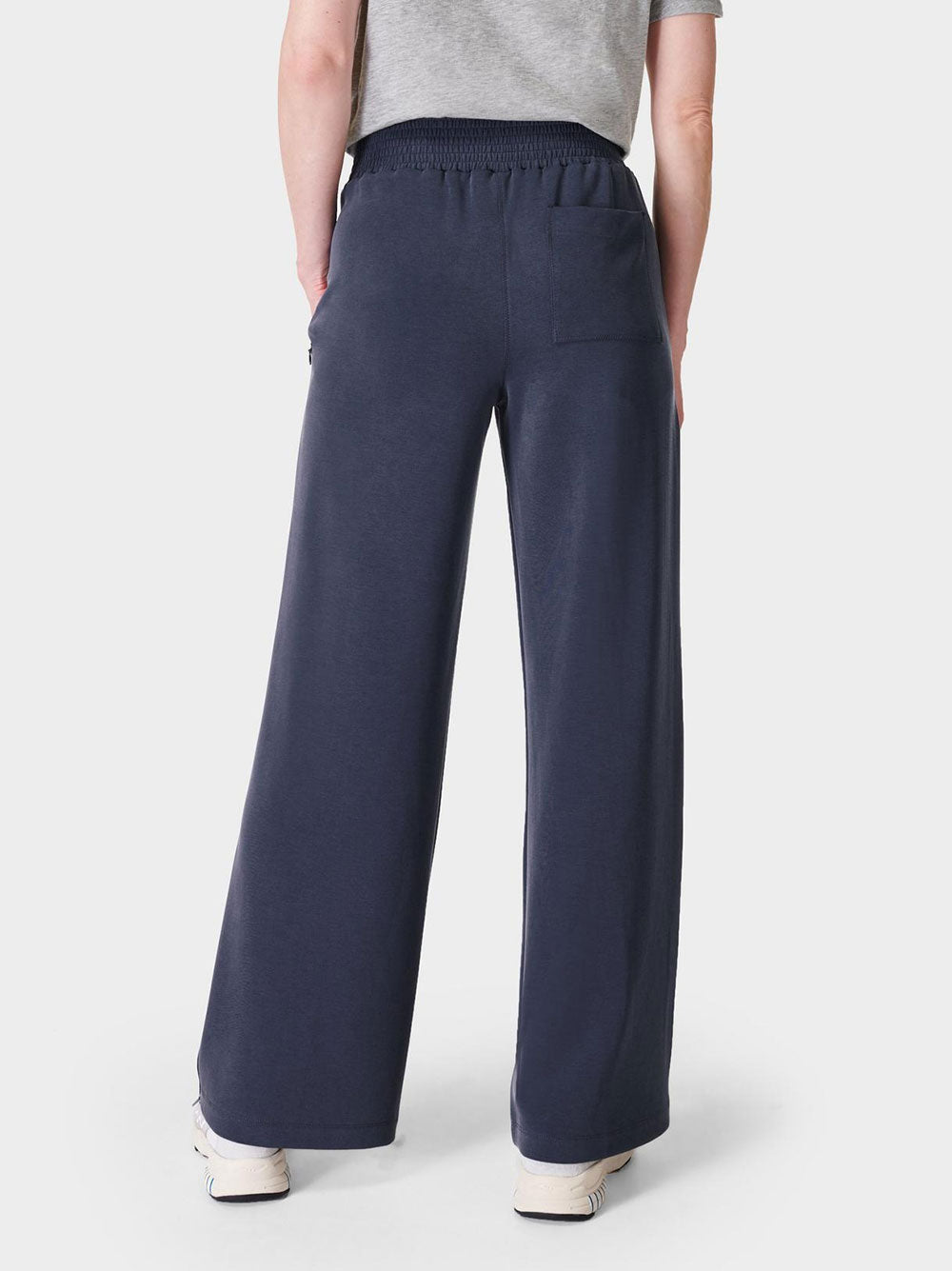 Sweaty Betty Sand Washed CloudWeight Navy Track Pants
